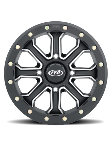 Roată ITP Velocity 15x7 4x137 6+1 (+50mm) Negru Mat/Lustruit