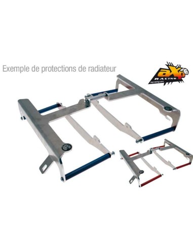 Apărătoare radiator AXP din aluminiu - Kawasaki KXF250