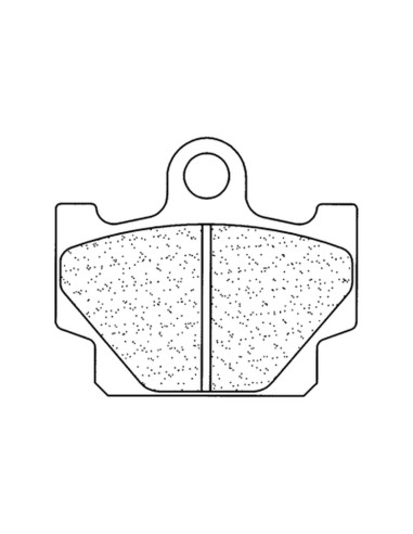 CL BRAKES Street Sintered Metal Brake pads - 2802A3+