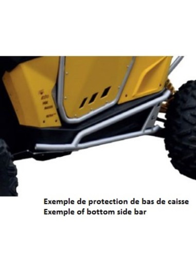 ART Protectie panou basculant - Aluminiu Polaris RZR1000XP