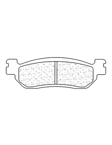 CL BRAKES Street Sintered Metal Brake pads - 2828RX3