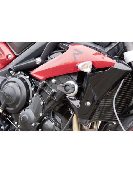 LSL Crash Protectors fitting kit Aluminium - Triumph 675 Street Triple