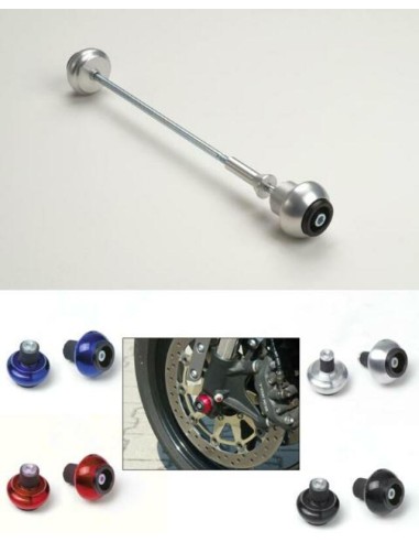 KIT CRASH BALL HONDA CBR600RR 2003-06 ROSU