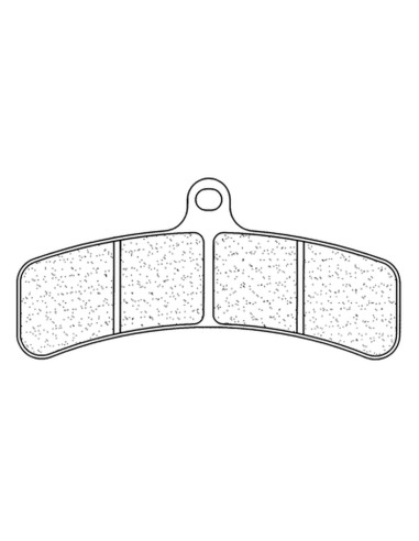 CL BRAKES Racing Sintered Metal Brake pads - 2919C60