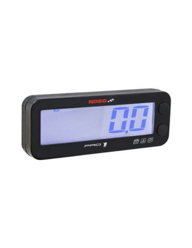 KOSO Pro-1 Rev-Counter LCD Multifunction Black