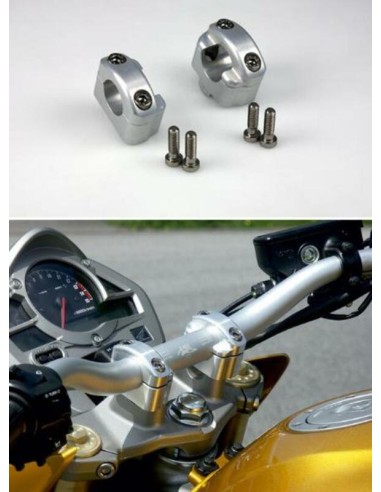 LSL Universal Bar Mounts, Handlebar Conversion Ø22mmTO Ø28,6m, Attachment Spacing 32-35mm