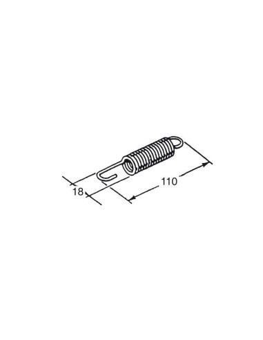 BUZZETTI 110x18mm pentru suport central