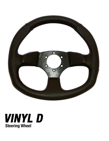 DRAGONFIRE Vinyl D Steering Wheel