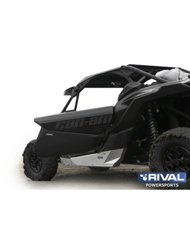 RIVAL Doors Lower Panels - Aluminium Can-Am Maverick X3