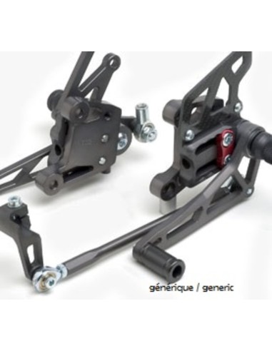 REARSETS FOR KAWASAKI Z750 &ampampamp Z1000 2007-08