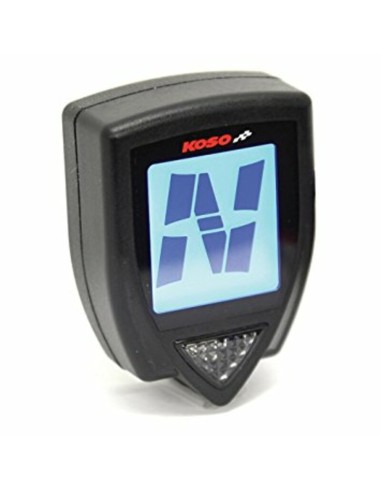 KOSO Super Slim Style Gear Indicator Universal Black