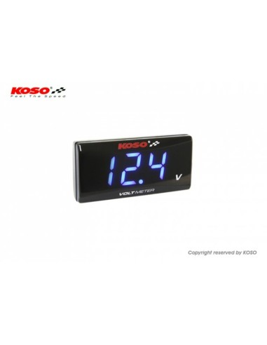 KOSO Super Slim Style Voltmeter