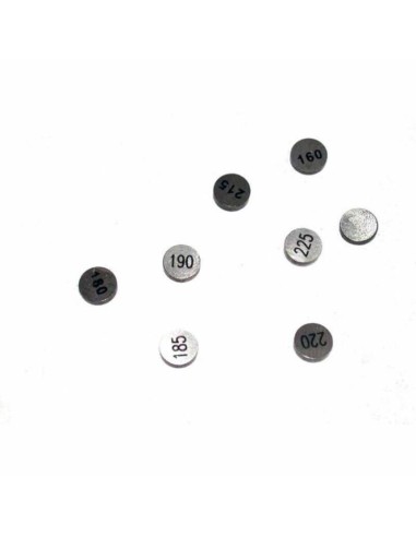 TOURMAX Valve Shims Ø25mm - Set of 2 Each In Different Thicknesses