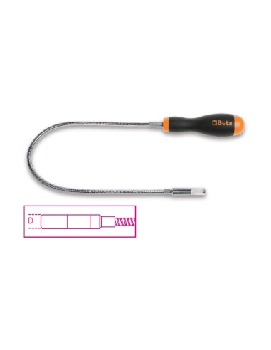 BETA Flexible Magnetic Pick-Up Tool with Led light