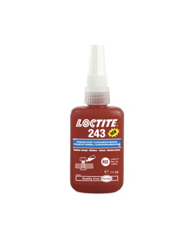 LOCTITE 243 Medium Strength - Flacon de 24 ml