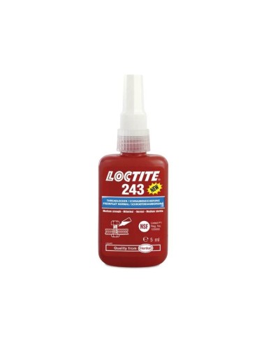 LOCTITE 243 Medium Strength - 5ml Bottle