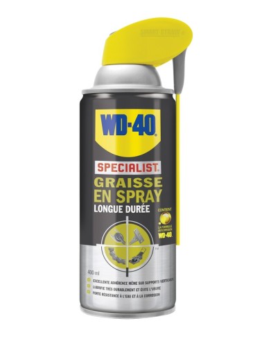 WD 40 Specialist® Grease de lungă durată - Spray 400 ml