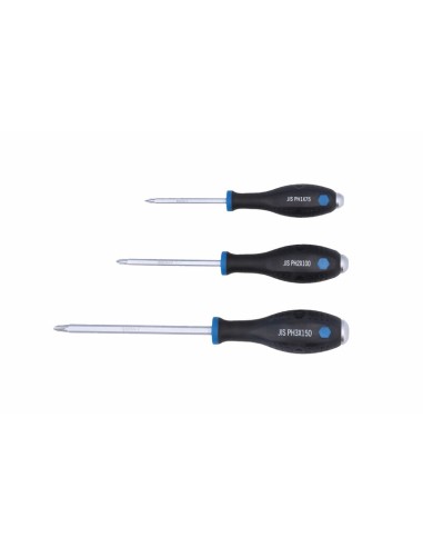 LASER TOOLS JIS Pound Thru Screwdrivers - 3pc