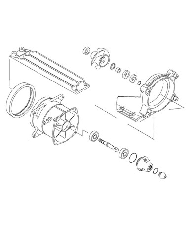 Kit reparatie turbine WSM Kawasaki 900 STX