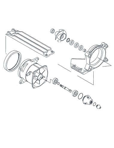 Kit reparatie turbine WSM Kawasaki STX-15F