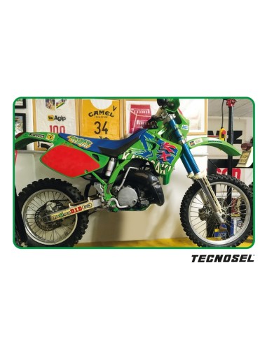 Husa scaun TECNOSEL Team Kawasaki 1993 Husa scaun TECNOSEL Team Kawasaki 1993