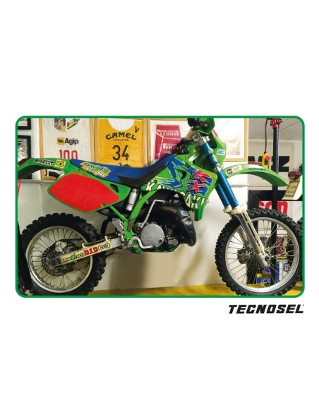 TECNOSEL Seat Cover Team Kawasaki 1993