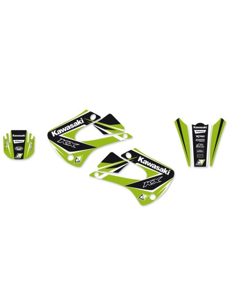 BLACKBIRD Dream Graphic 4 Complete Graphic Kit Kawasaki KX85