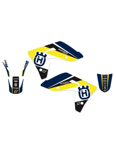 BLACKBIRD Dream Graphic 4 Graphic Kit Husqvarna TE/TC