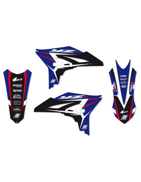 BLACKBIRD Dream Graphic 4 Graphic Kit Yamaha YZ250F