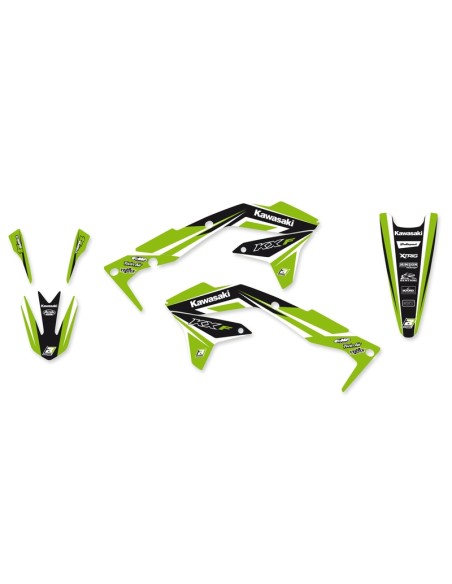 BLACKBIRD Dream Graphic 4 Graphic Kit Kawasaki KX450F