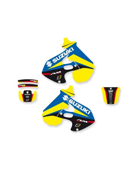 BLACKBIRD Dream Graphic 4 Complete Graphic Kit Suzuki RM125/250