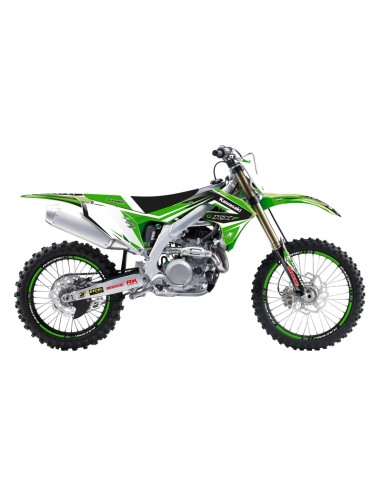 BLACKBIRD Dream Graphic 4 Complete Graphic Kit Kawasaki KX450F