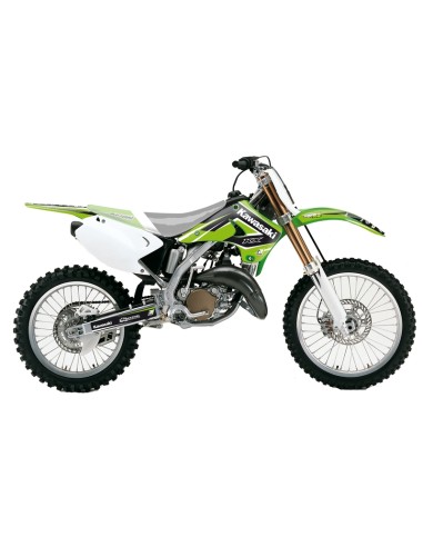 BLACKBIRD Dream Graphic 4 Graphic Kit Kawasaki KX125/250