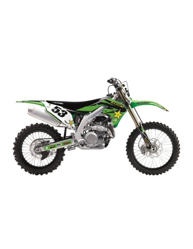 BLACKBIRD Rockstar Energy Complete Graphic Kit Kawasaki KX450