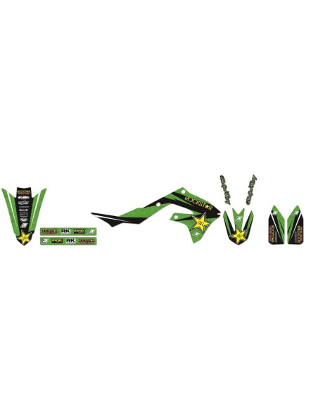 Kit grafic complet BLACKBIRD Rockstar Energy Kawasaki KX450