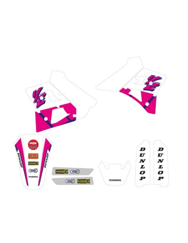 TECNOSEL Stickers Kit Team OEM Yamaha 1992