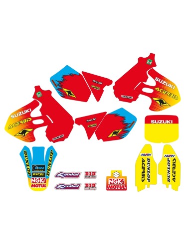 Kit autocolante TECNOSEL Team Suzuki 1999