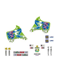 TECNOSEL Stickers Kit Team...