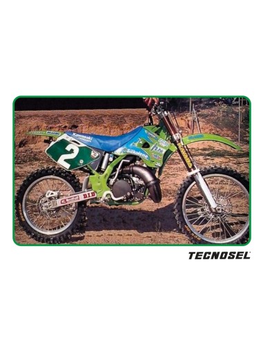 TECNOSEL Stickers Kit Team Kawasaki 1996