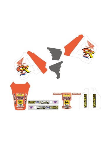 TECNOSEL Complet Set Team Honda 1991