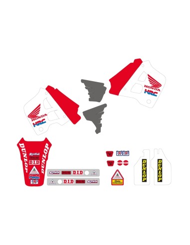 Set Complet TECNOSEL Team Honda USA 1991