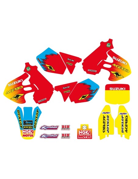 TECNOSEL Complet Set Team Suzuki 1999