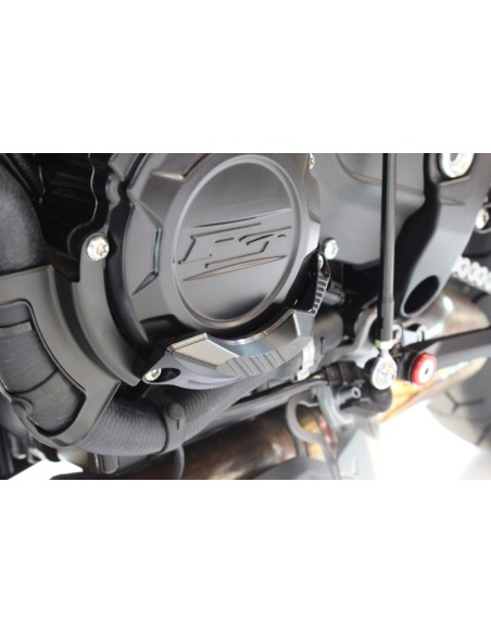 GILLES Right Engine Crankcase Cover Protection Black MV Agusta
