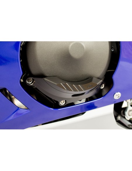 GILLES Left Engine Crankcase Cover Protection Black Yamaha YZF-R6