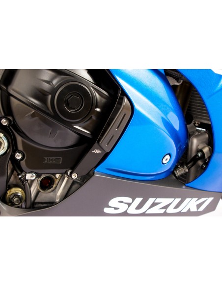 GILLES TOOLLING Capac carter motor dreapta Negru Suzuki GSX-R1000