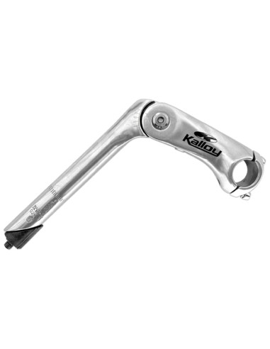 UNO 0°/ 60° Bicycle Handlebar Stem Adjustable Grade - 100mm Silver