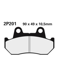 NISSIN Street Semi-Metallic...