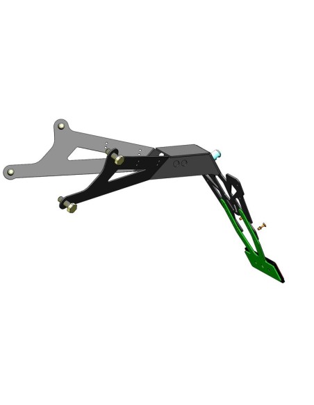 Suport placa VP ART S Negru - Honda CB650R