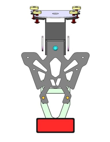 Suport placa VP ART S Negru - Yamaha...