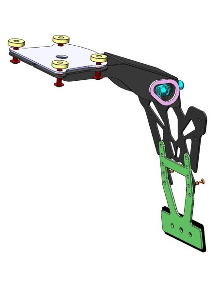 V PARTS License Plate Holder